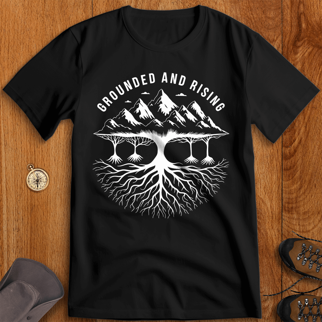 Grounded and Rising Elevated Roots T-Shirt