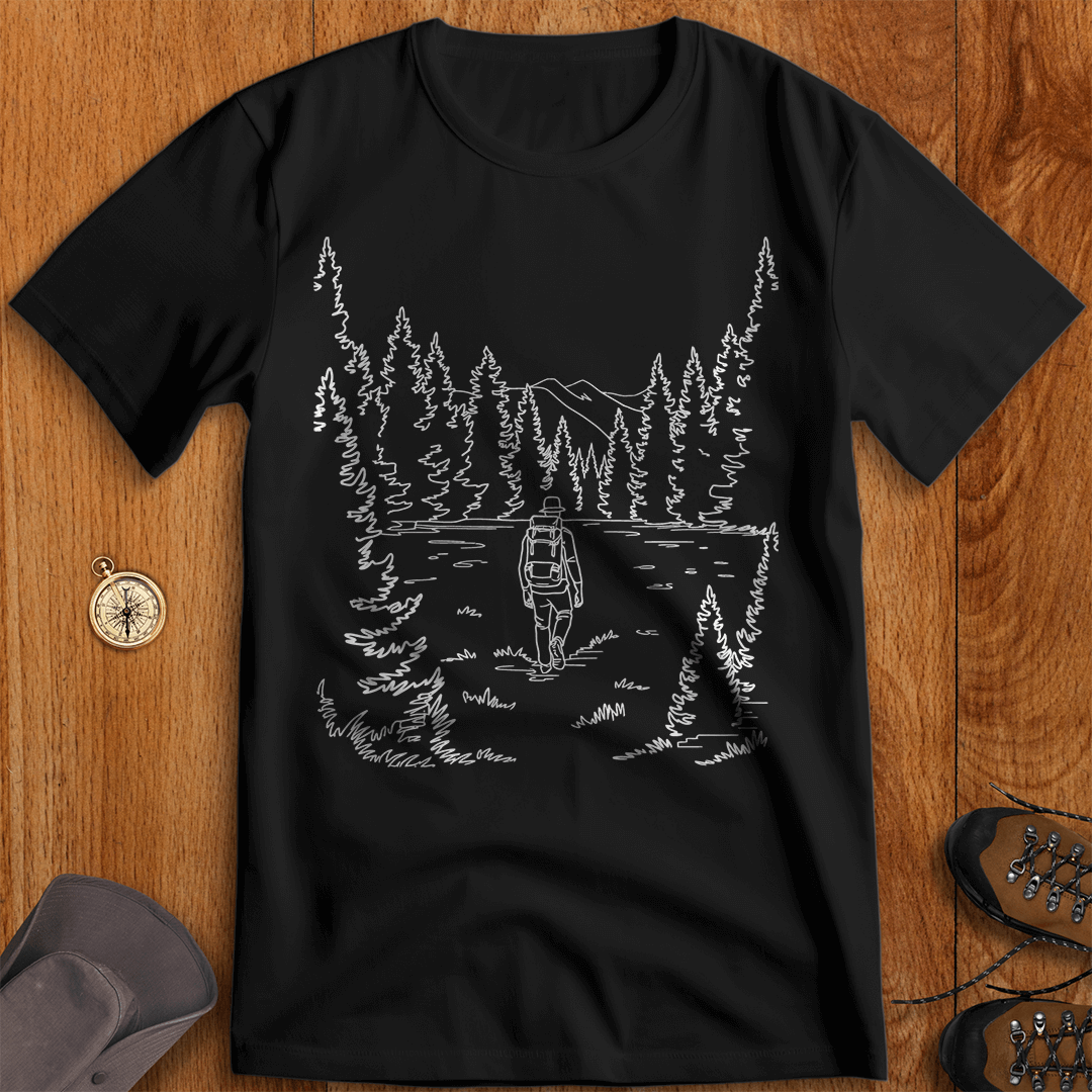 Forest Opening: A Path to Serenity