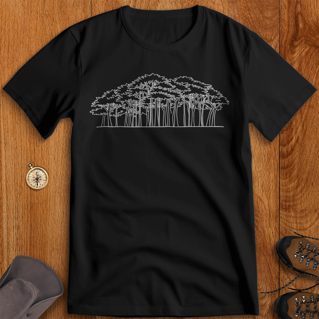 Forest Canopy Tranquil Wilderness T-Shirt