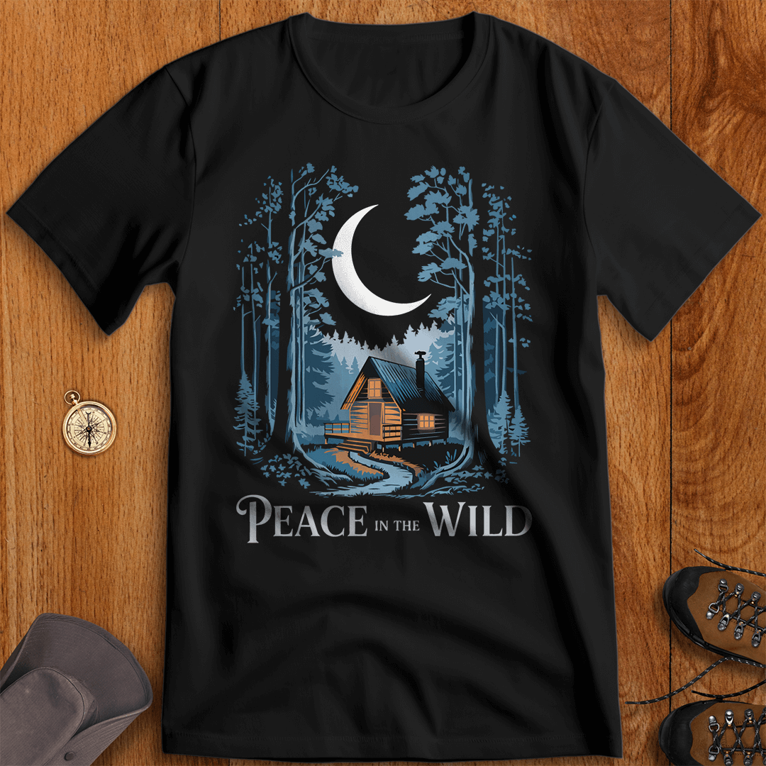 Peace in the Wild Outdoor T-Shirt