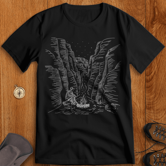 Quiet Canyon Camp: Serenity Beneath the Stars