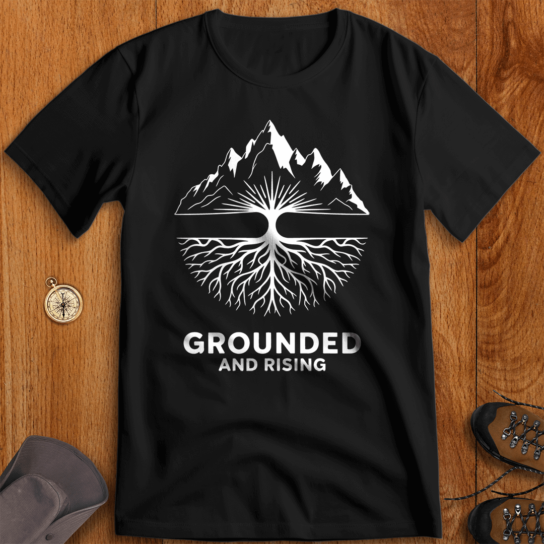 Grounded and Rising Nature-Inspired T-Shirt