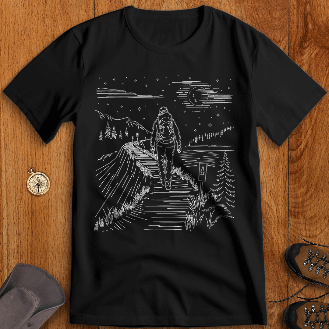 Moonlight Ridge: A Nighttime Journey