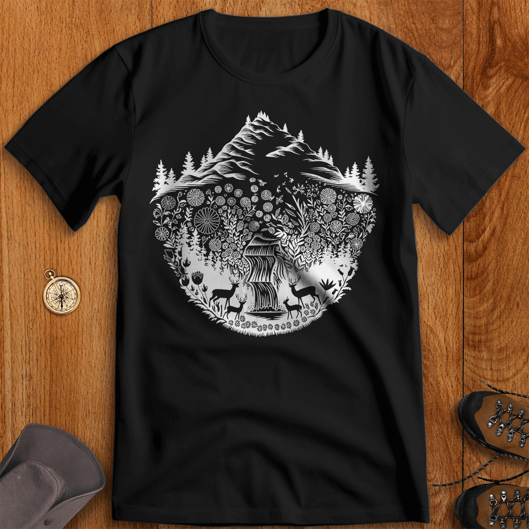 Floral Wilderness Nature & Wildlife T-Shirt