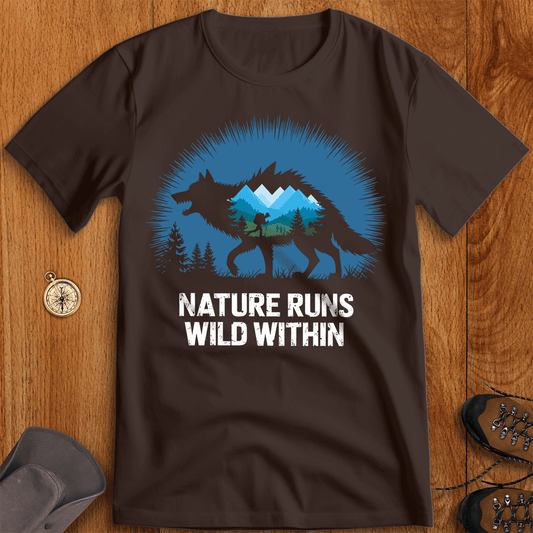Nature Runs Wild Within Adventure T-Shirt