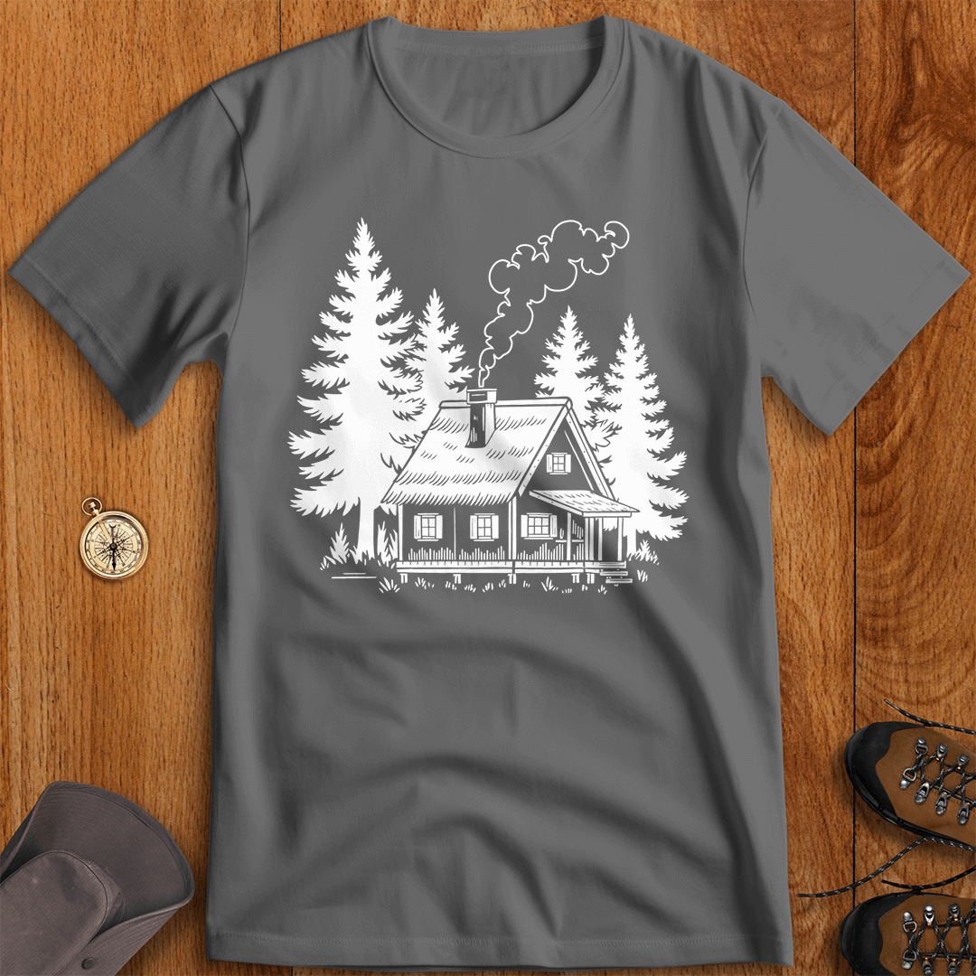 Cozy Cabin Retreat Rustic Escape T-Shirt