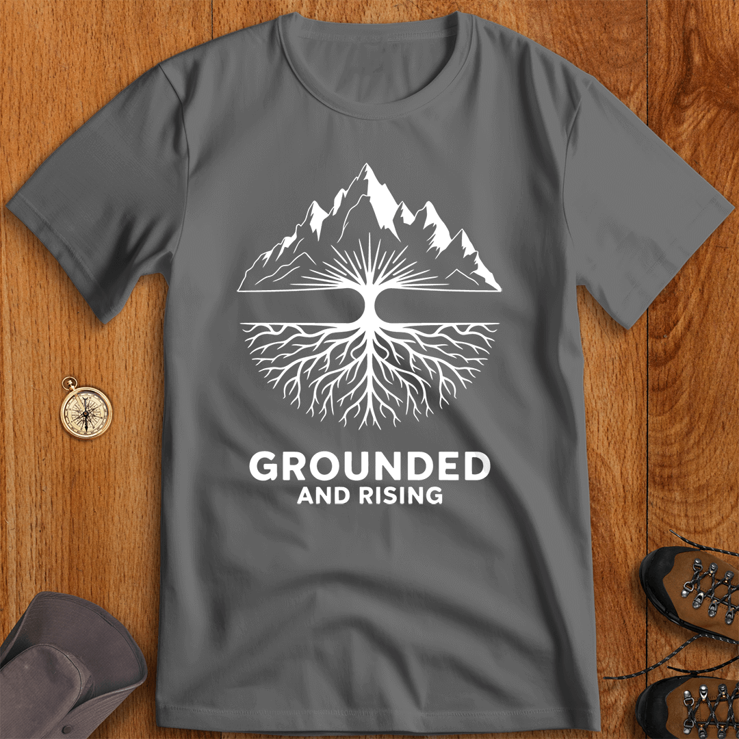 Grounded and Rising Nature-Inspired T-Shirt
