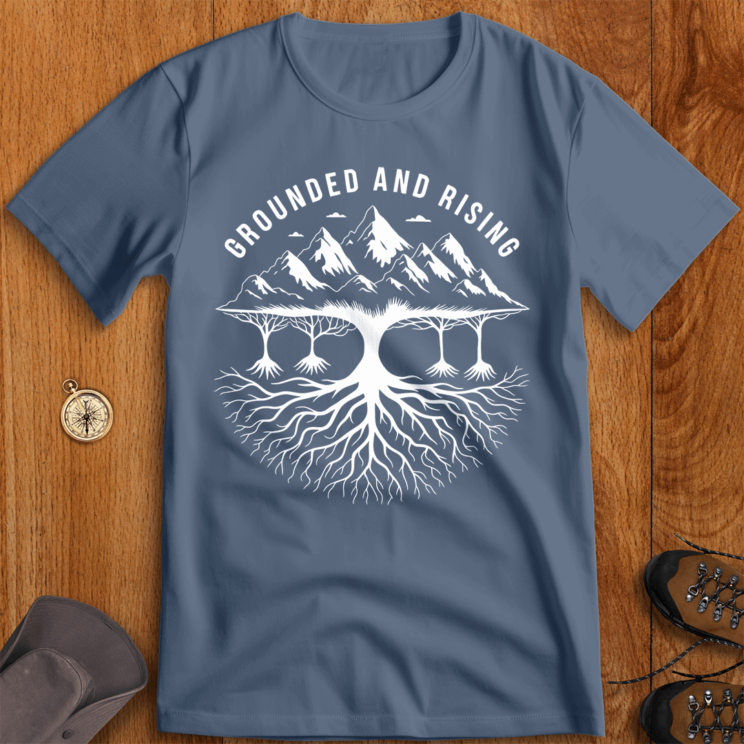 Grounded and Rising Elevated Roots T-Shirt