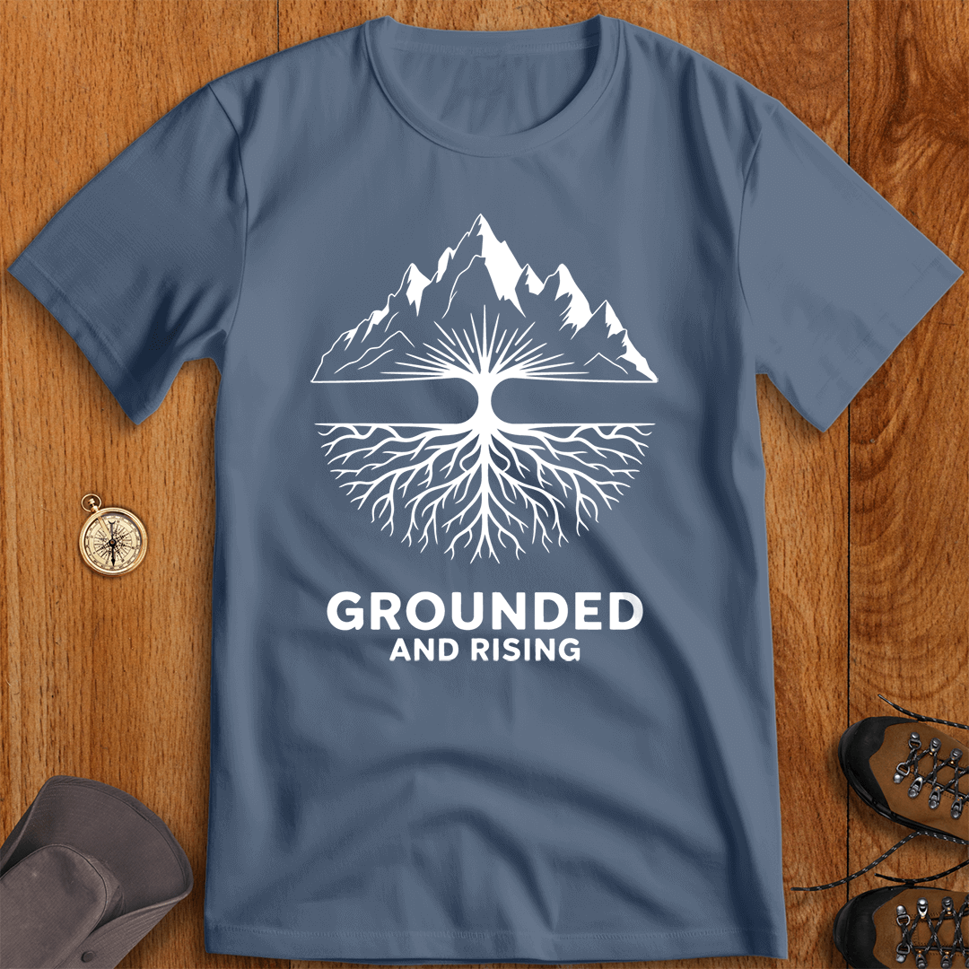 Grounded and Rising Nature-Inspired T-Shirt