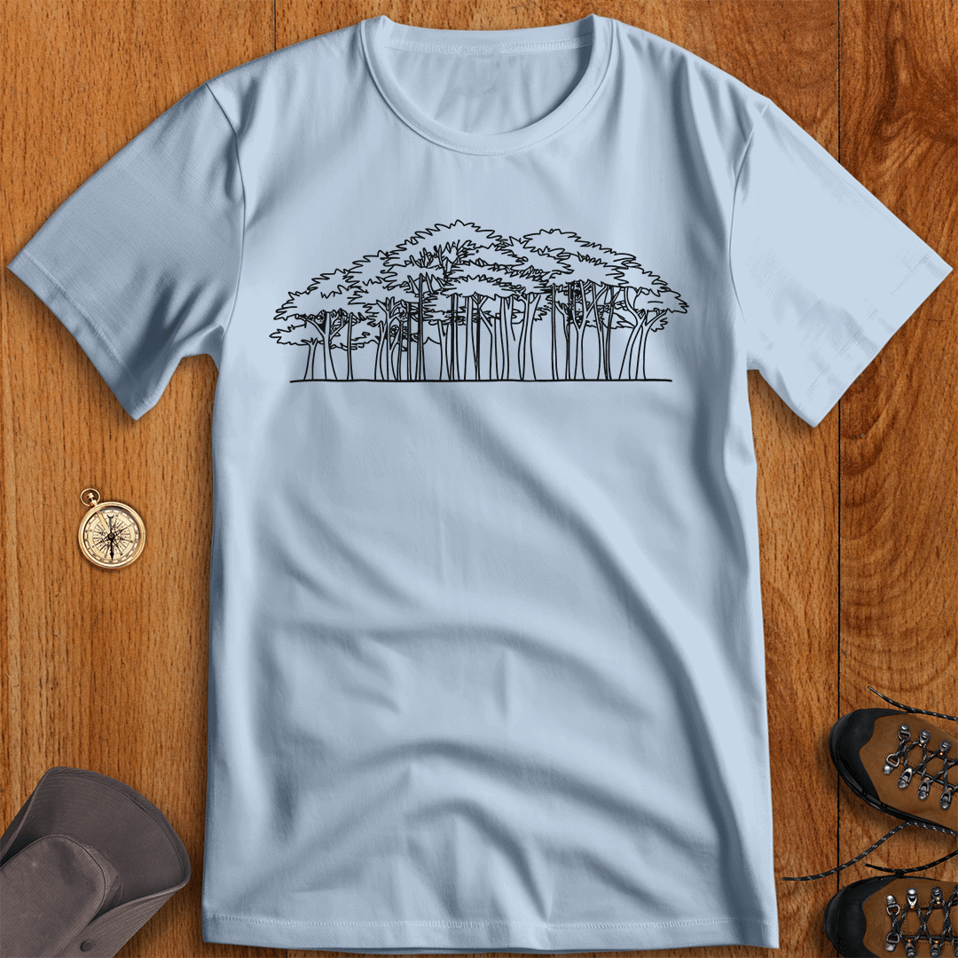 Forest Canopy Tranquil Wilderness T-Shirt