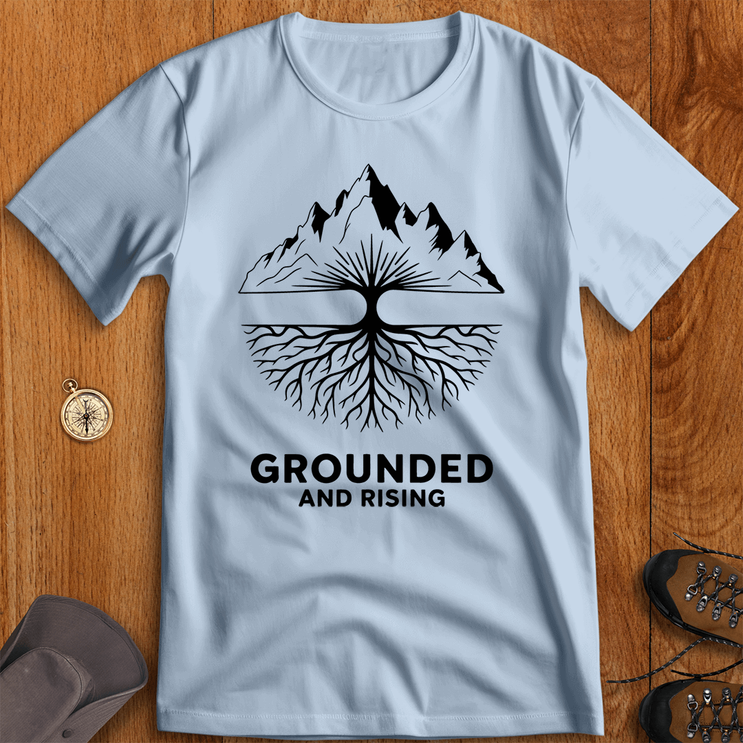 Grounded and Rising Nature-Inspired T-Shirt