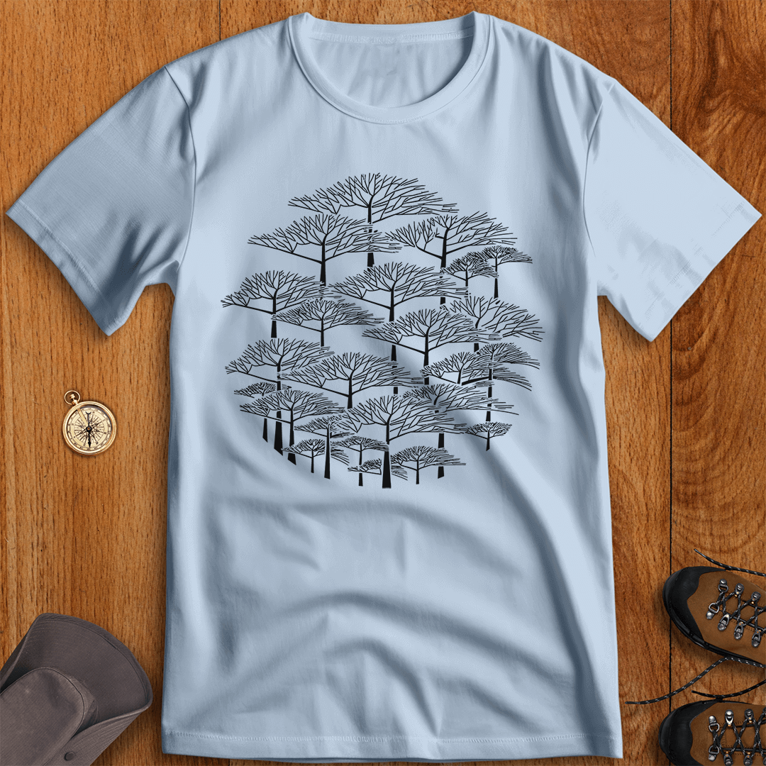 Forest Canopy from Below Nature Perspective T-Shirt