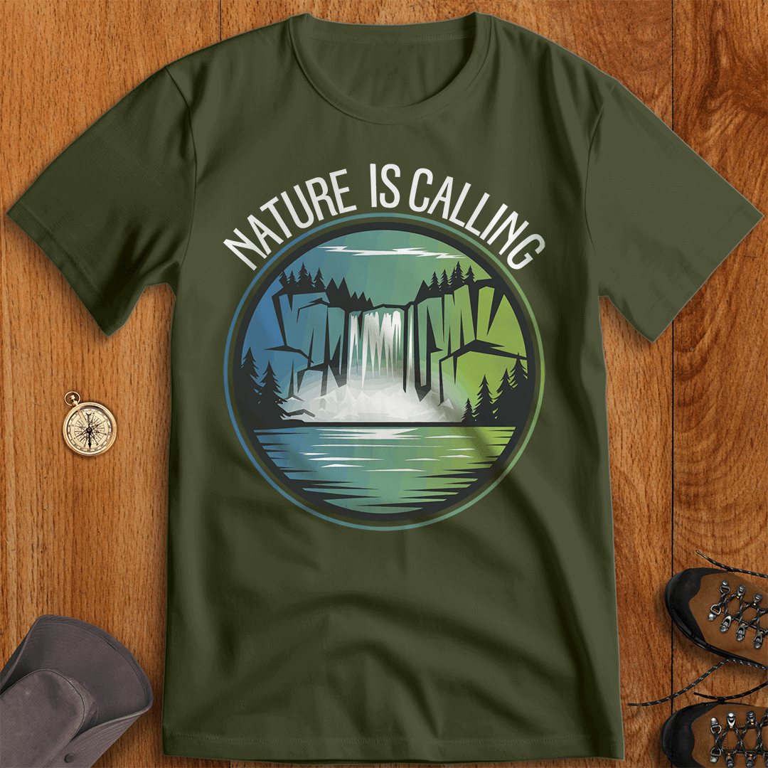 Nature Is Calling Adventure T-Shirt