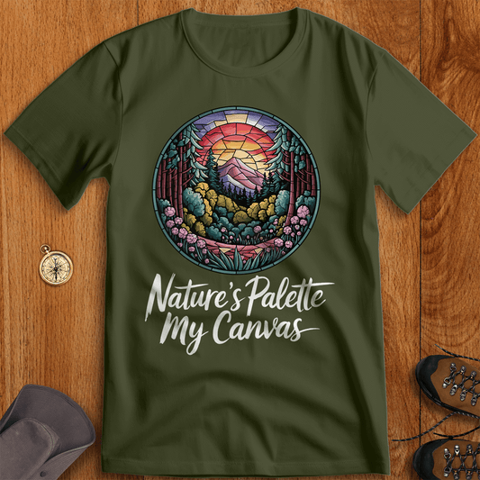 Nature Pallete, My Canvas Adventure T-Shirt