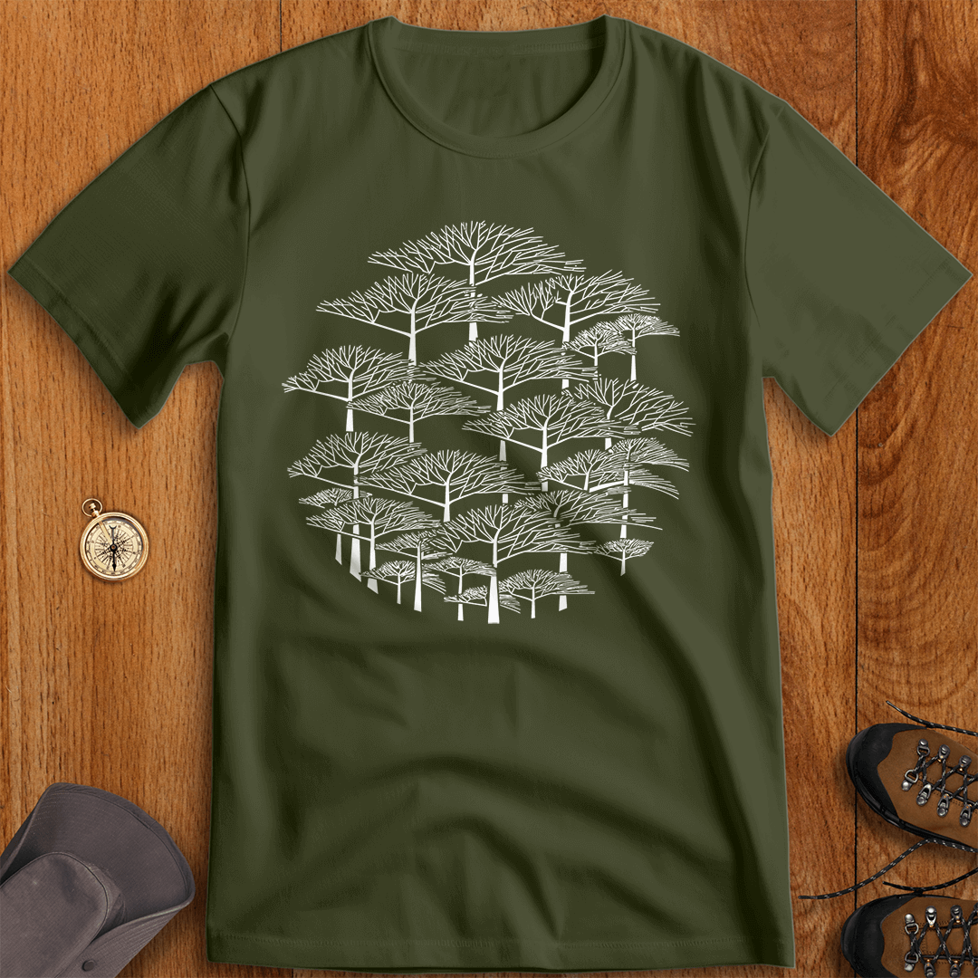 Forest Canopy from Below Nature Perspective T-Shirt