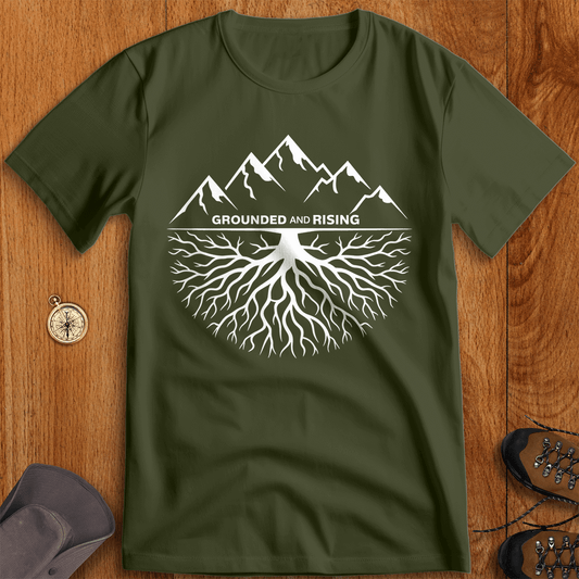 Grounded and Rising Roots & Peaks T-Shirt