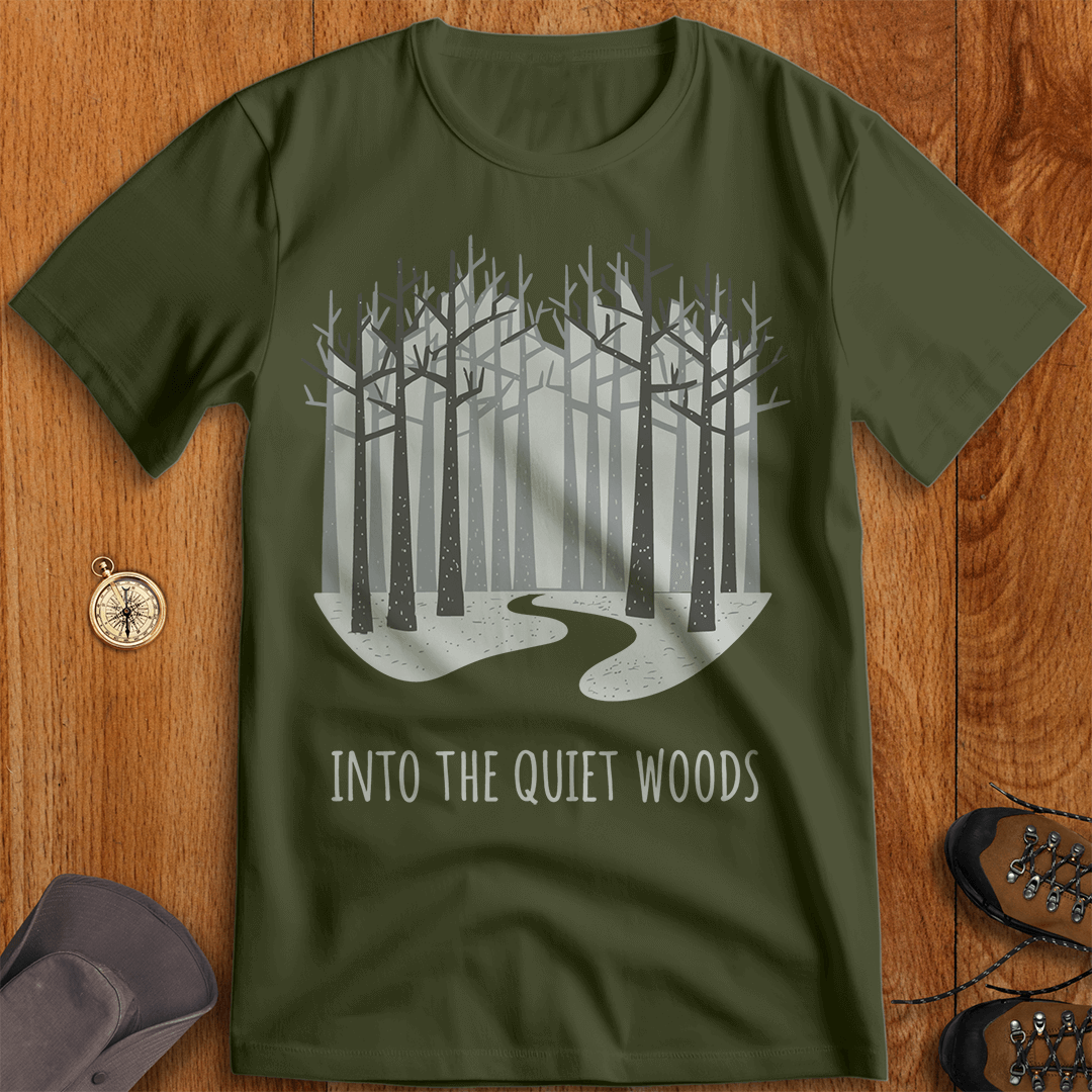 Into The Quiet Woods Adventure T-Shirt