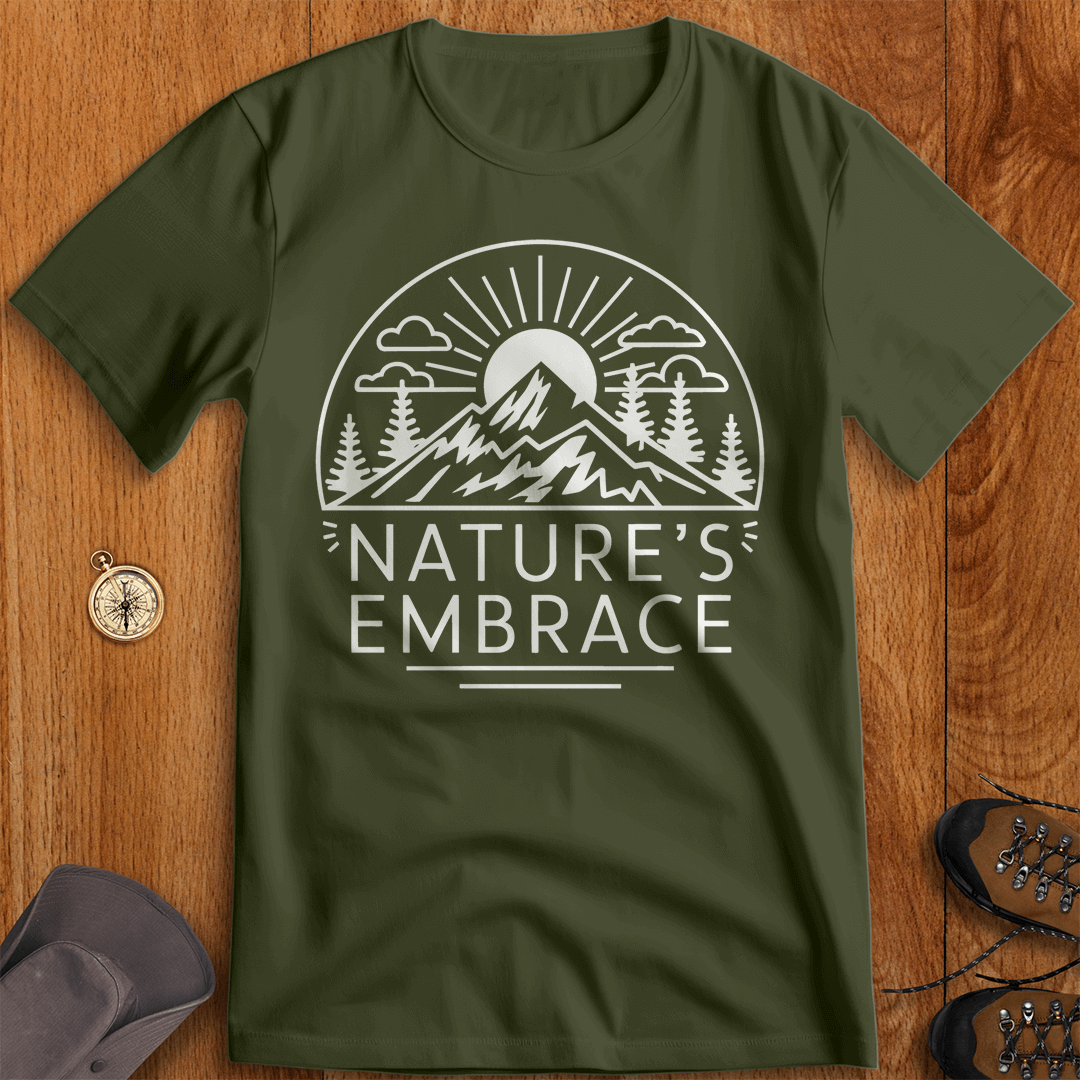 Nature's Embrace Outdoor Adventure T-Shirt