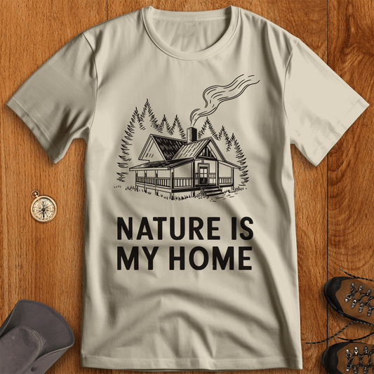 Nature Is My Home Adventure T-Shirt