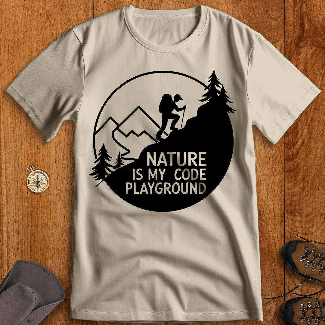 Nature Is My Code Playground Adventure T-Shirt