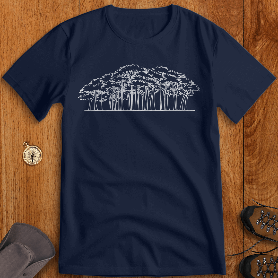 Forest Canopy Tranquil Wilderness T-Shirt