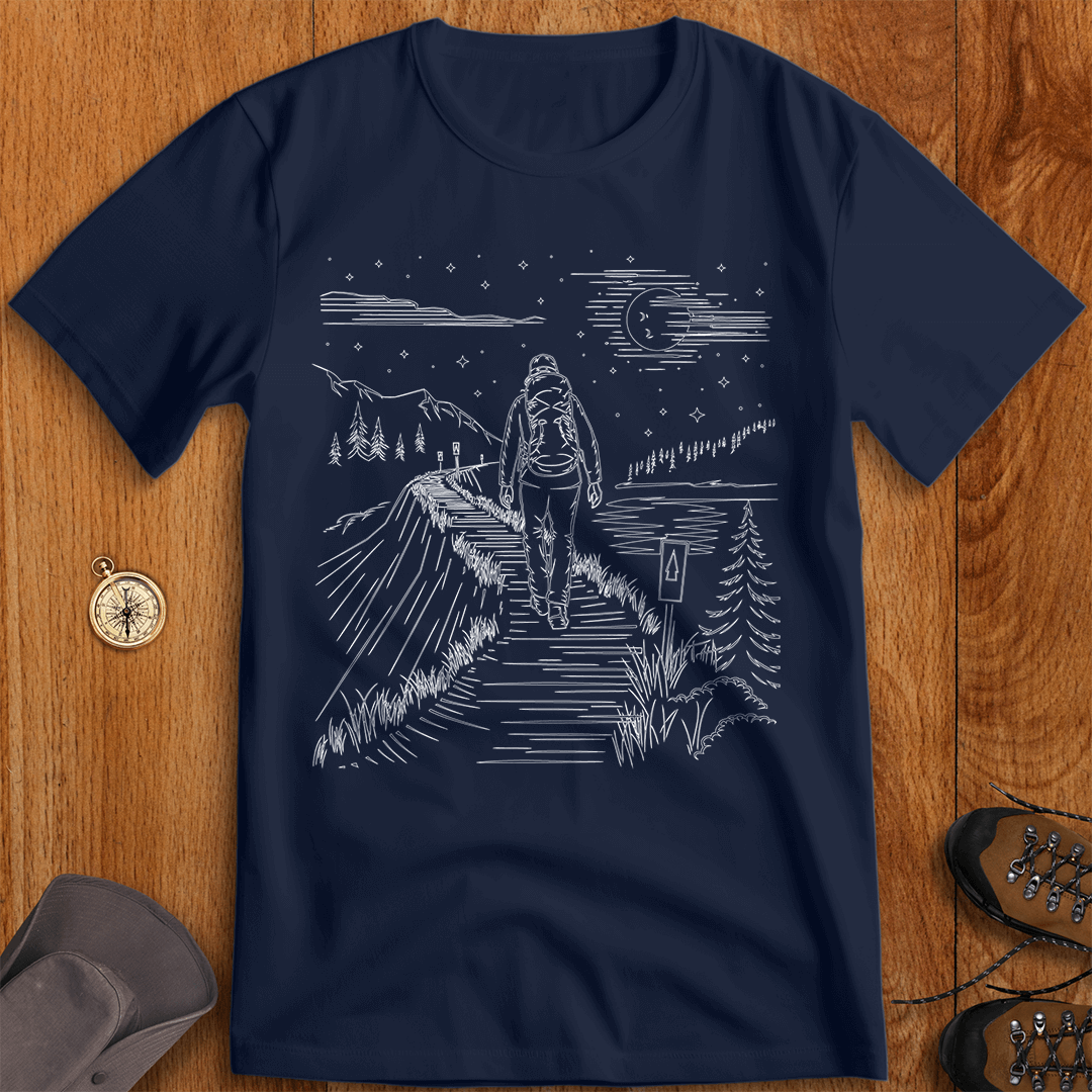 Moonlight Ridge: A Nighttime Journey