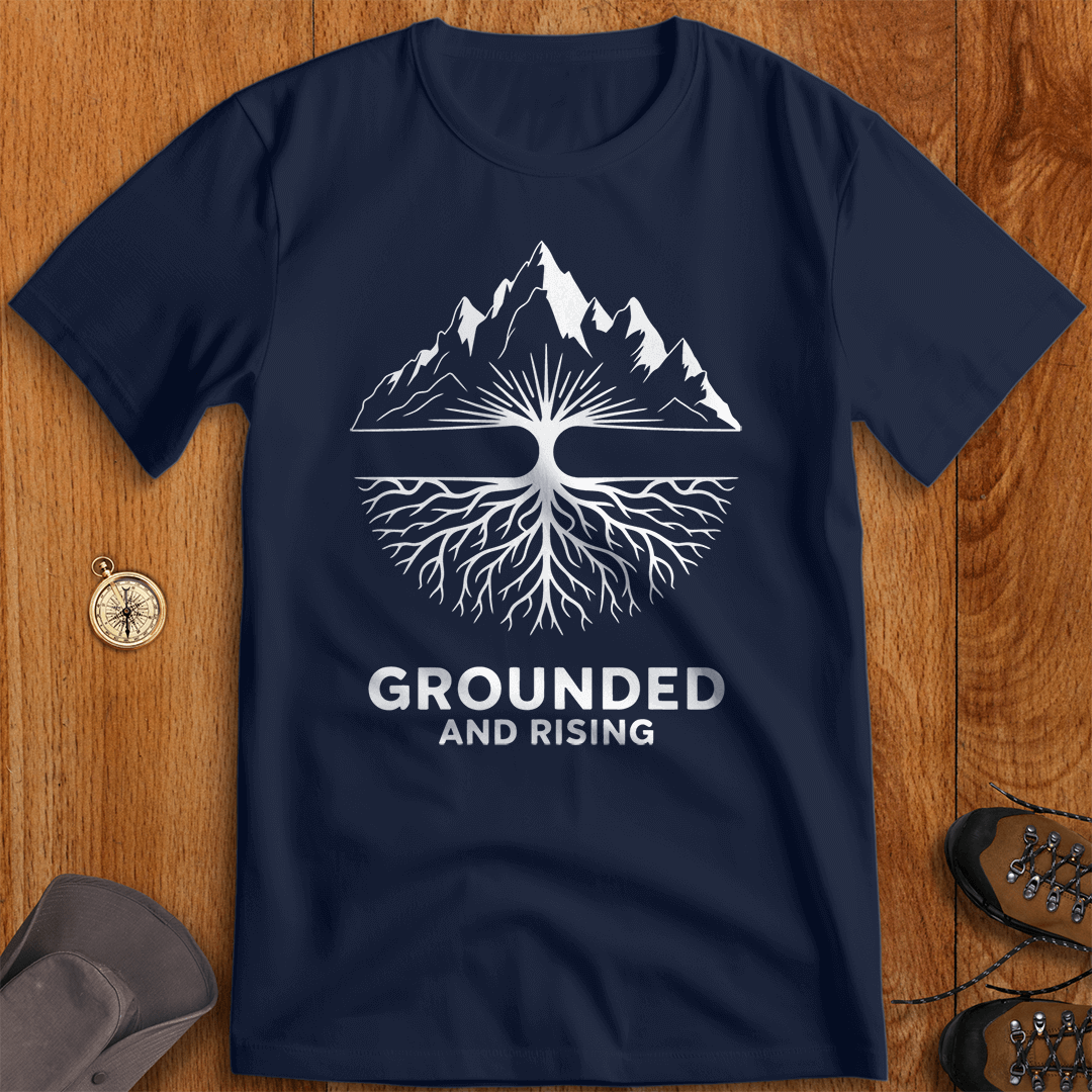 Grounded and Rising Nature-Inspired T-Shirt