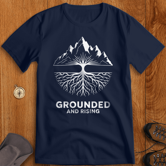 Grounded and Rising Nature-Inspired T-Shirt
