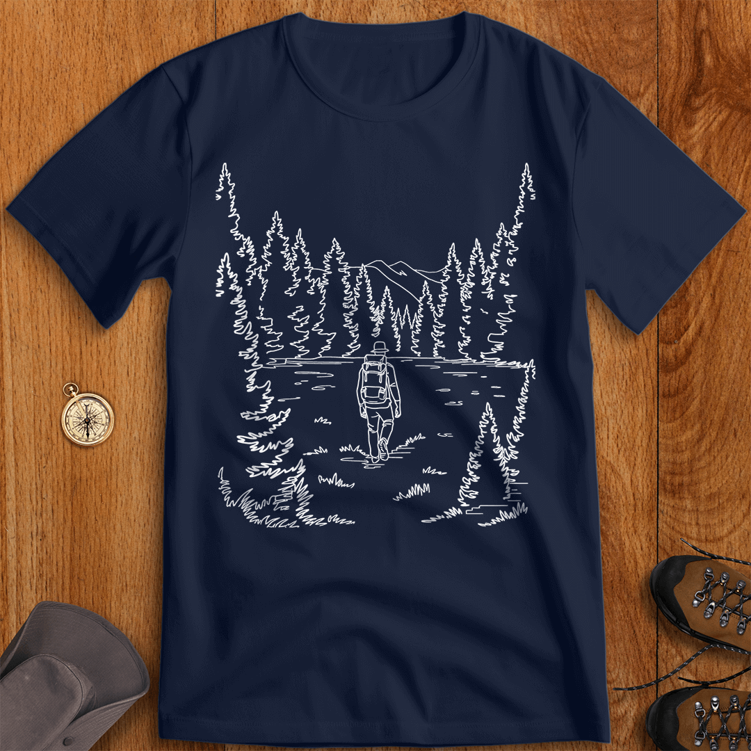 Forest Opening: A Path to Serenity