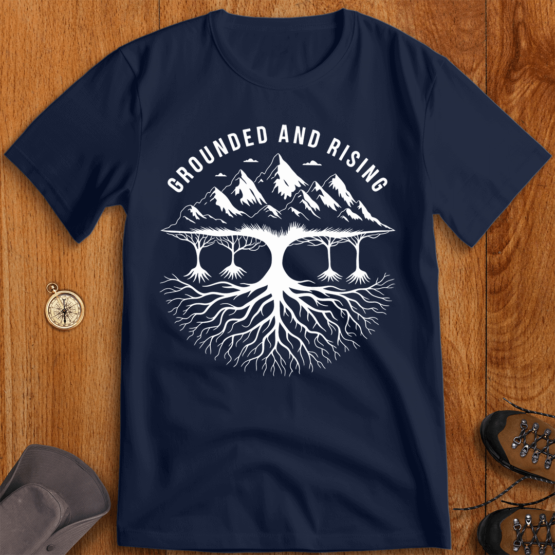 Grounded and Rising Elevated Roots T-Shirt