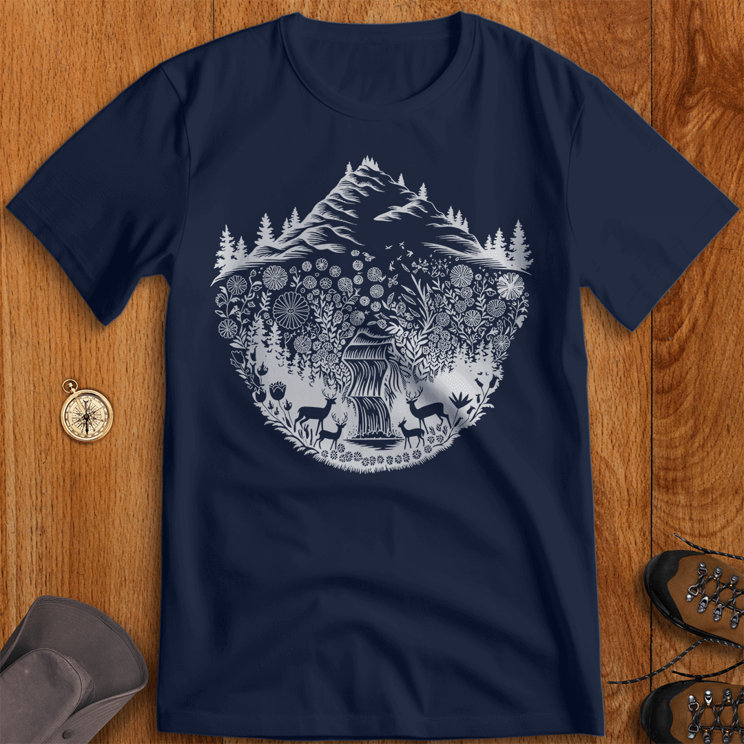 Floral Wilderness Nature & Wildlife T-Shirt