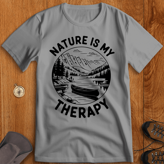 Nature Is My Therapy Adventure T-Shirt