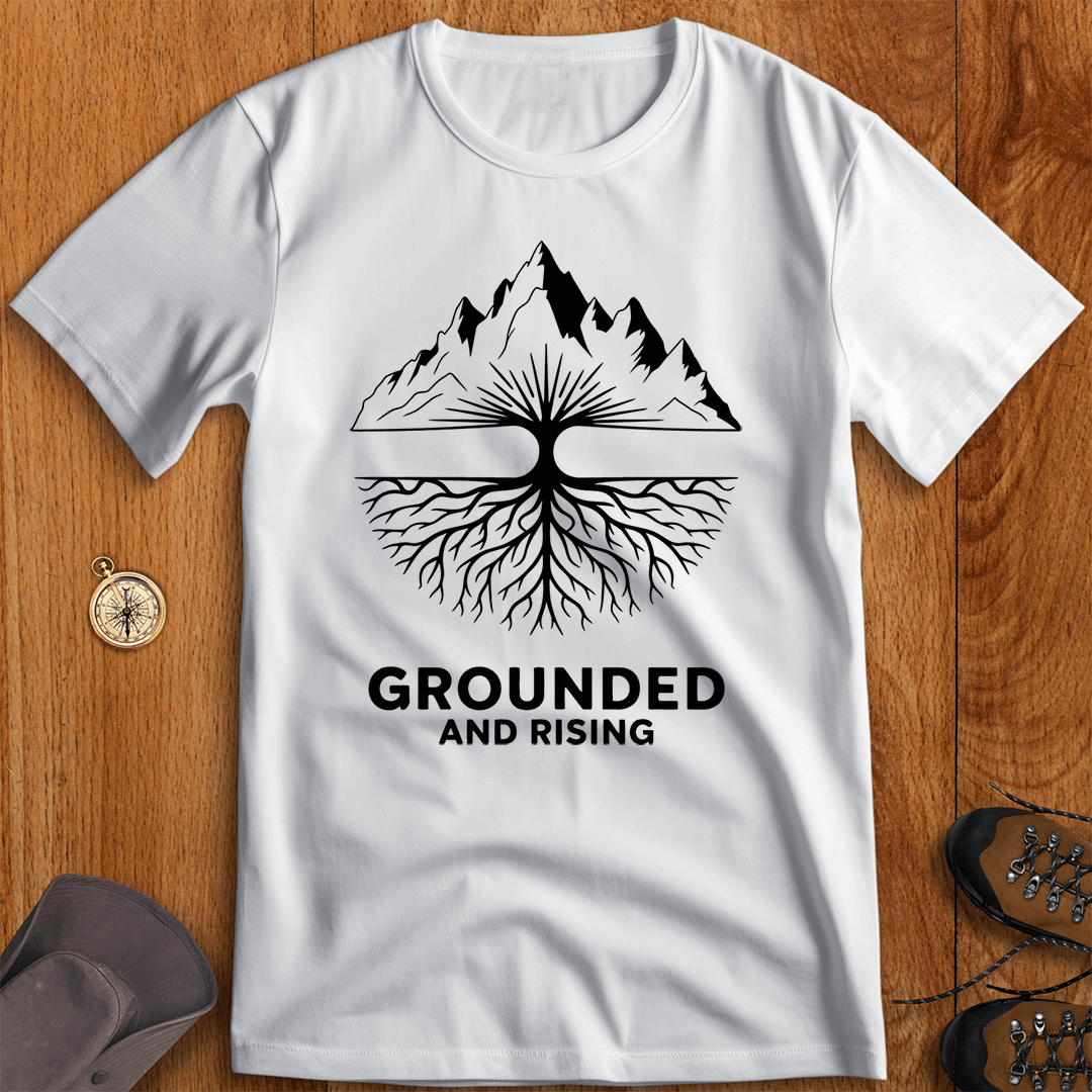 Grounded and Rising Nature-Inspired T-Shirt