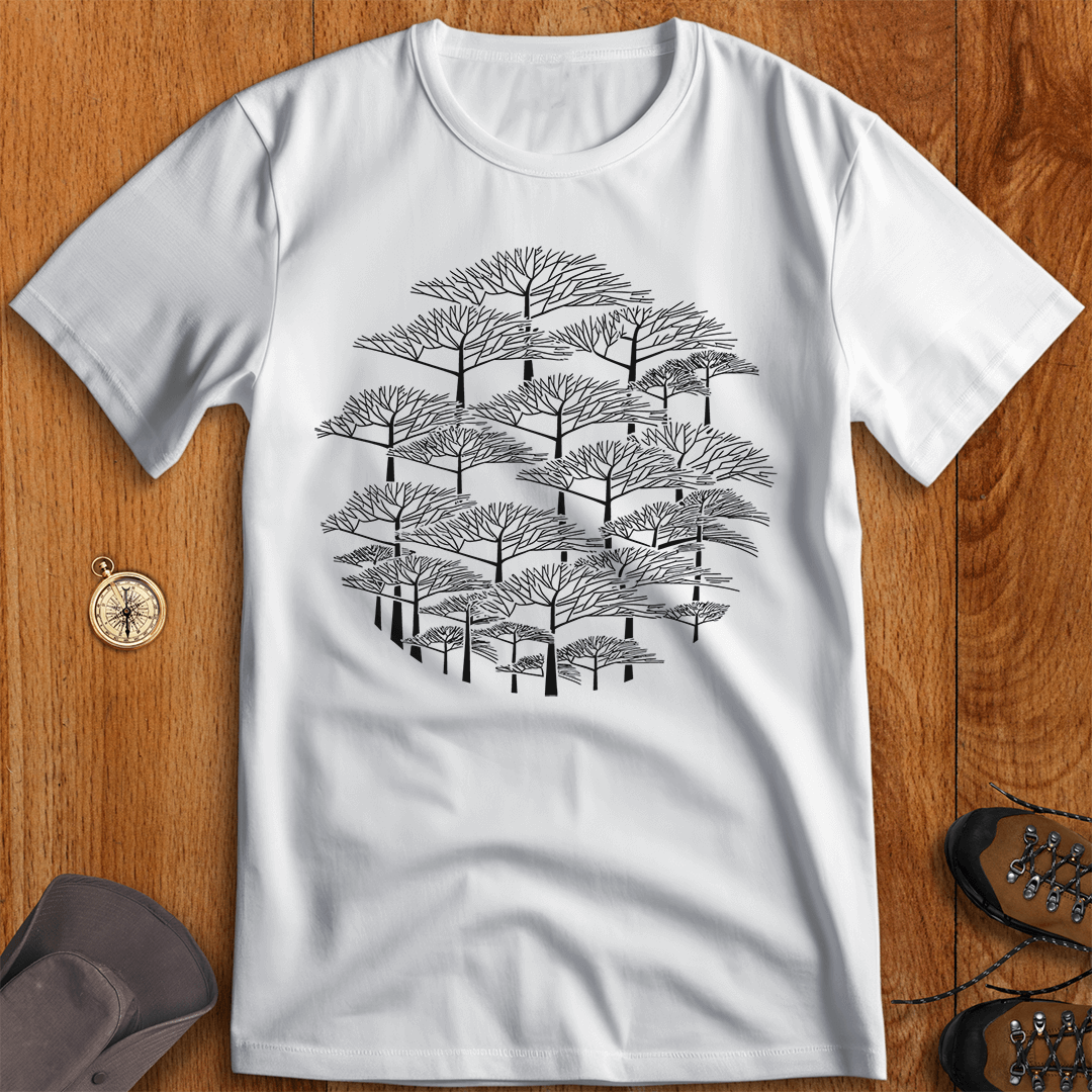 Forest Canopy from Below Nature Perspective T-Shirt