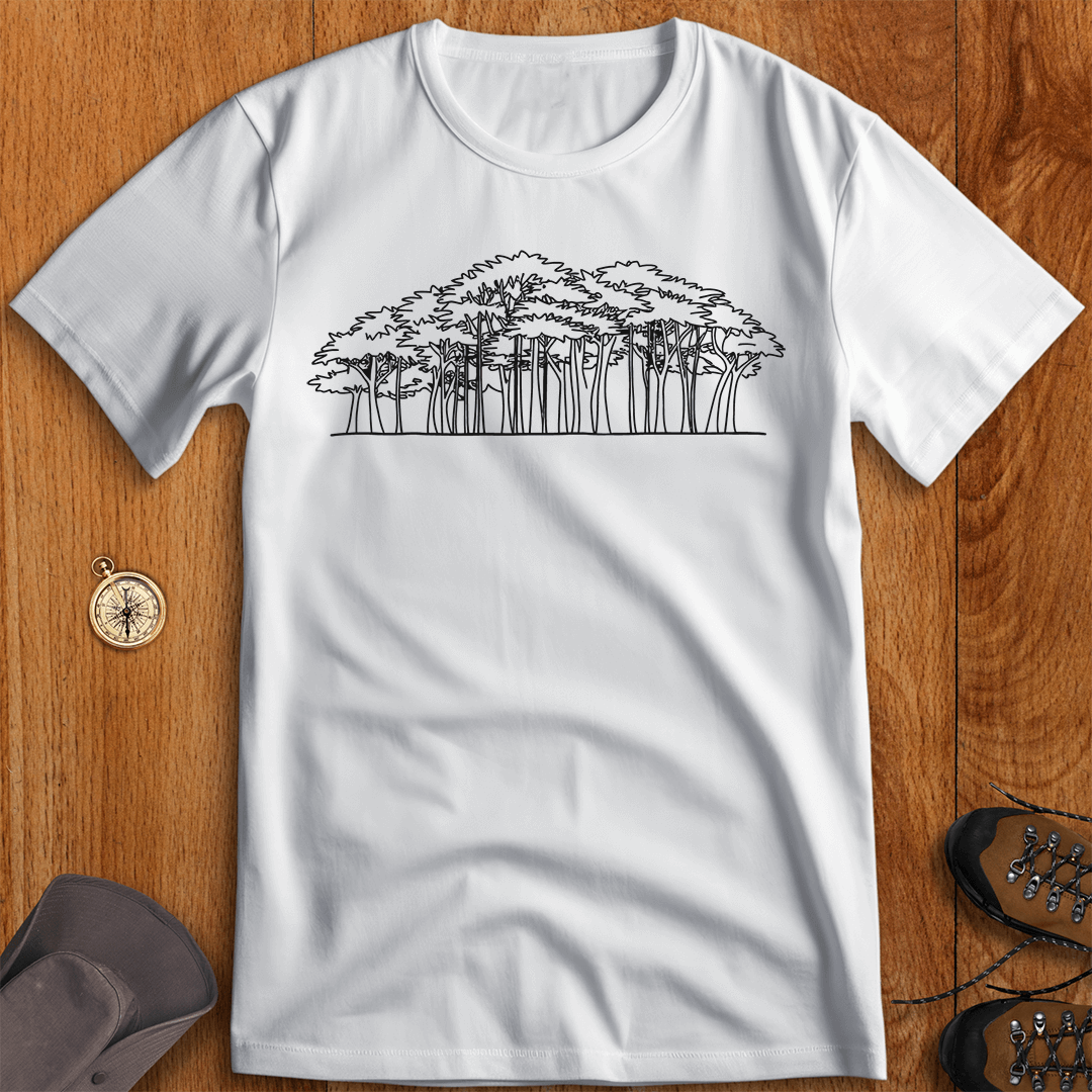 Forest Canopy Tranquil Wilderness T-Shirt