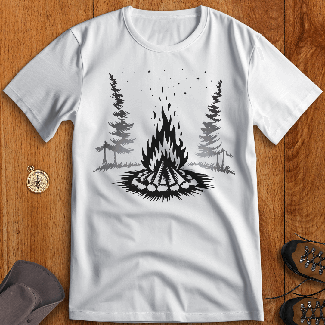 Cozy Campfire Night Adventure T-Shirt